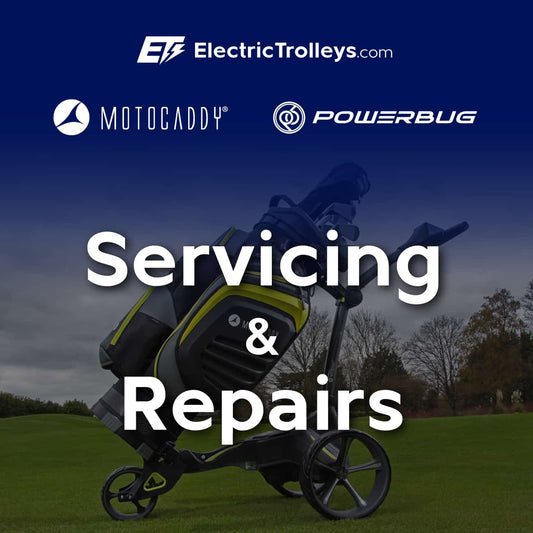 Motocaddy and PowerBug trolley repairs berkshire