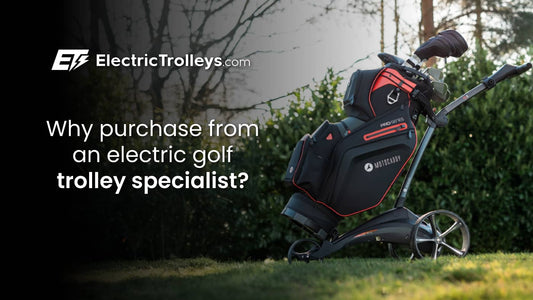 Motocaddy specialists ElectricTrolleys.com