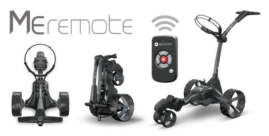 New Motocaddy ME Remote Control Golf Trolley