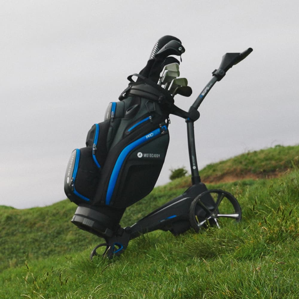 Downhill Control DHC Motocaddy electric golf trolleys