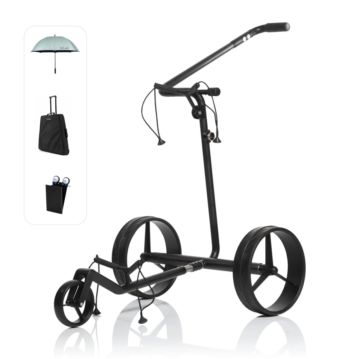 JuCad Carbon Fibre Drive 3.0 Electric Golf Trolley