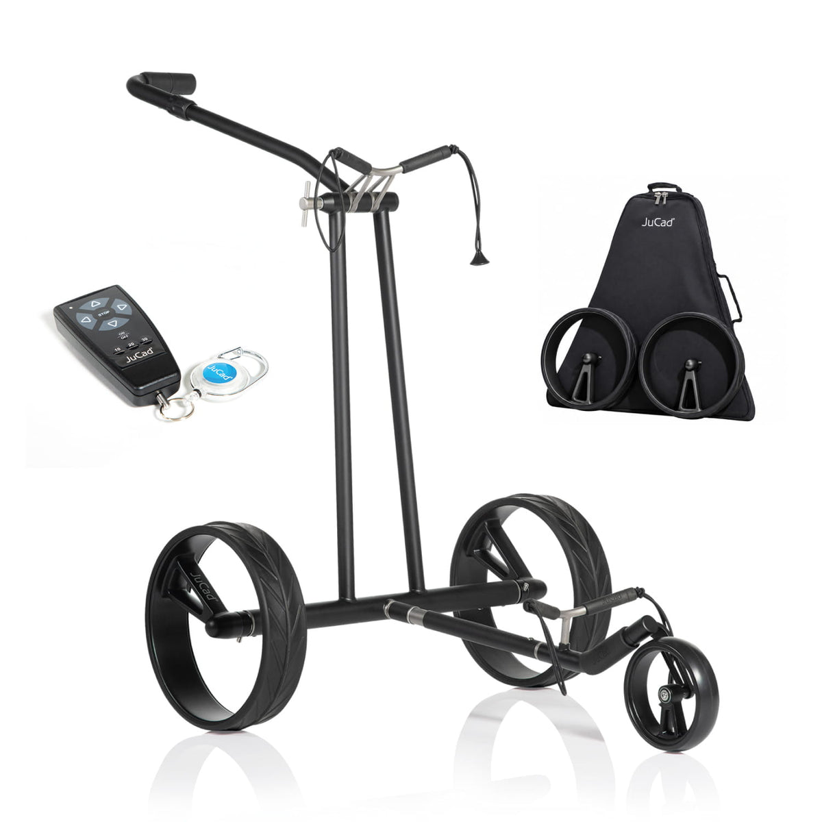 JuCad Phantom Titanium Remote Control electric golf trolley UK