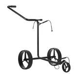 JuStar aluminium manual push trolley Black UK