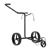 JuStar aluminium manual push trolley Black UK
