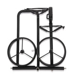 JuStar aluminium manual push trolley folded UK