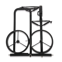 JuStar aluminium manual push trolley folded UK