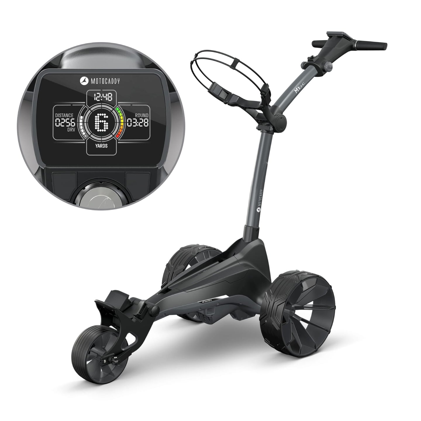 Motocaddy M1 DHC - Downhill Control electric golf trolley