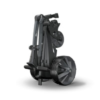 Motocaddy M1 DHC - Downhill Control electric golf trolley - Folded