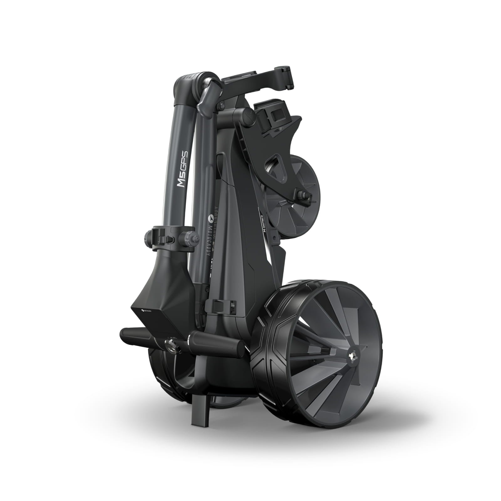 Motocaddy M5 GPS - Golf trolley with built in GPS - Folded