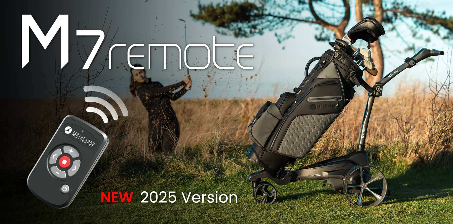 Motocaddy 2025 M7 Remote golf Trolley