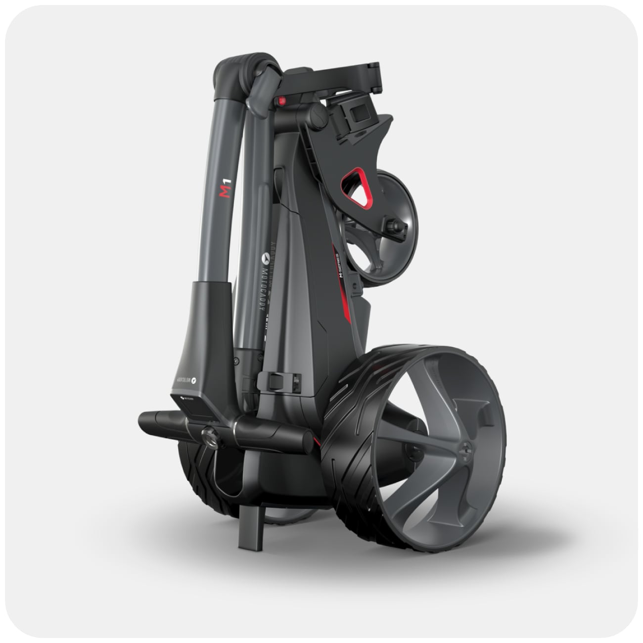 Motocaddy M1 Electric Golf Trolley Folded