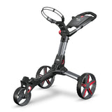 Motocaddy QB2 Push Trolley | Red | Free Umbrella & Drink Holder