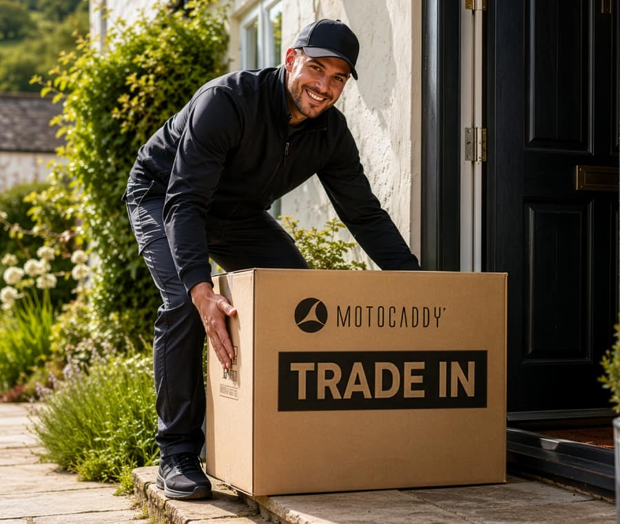 Motocaddy part exchange trade in discount
