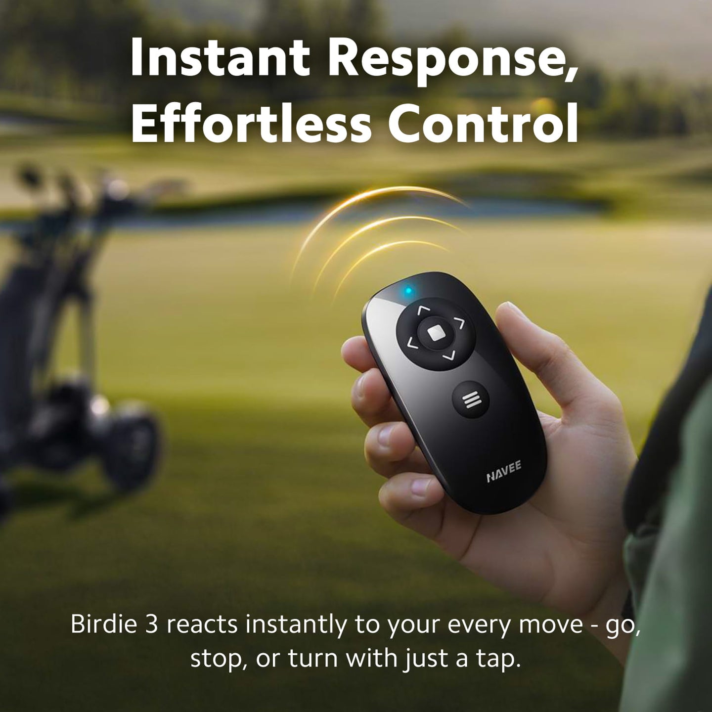 Navee Birdie 3 Remote Control Electric Golf Trolley