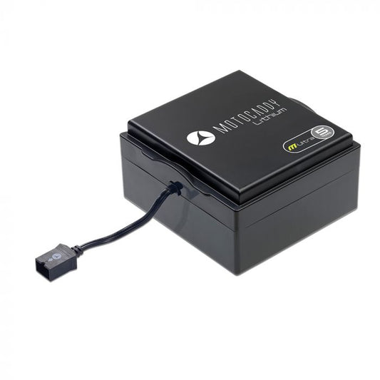 Motocaddy M-Series 12V Lithium Battery & Charger - Extended Range - ElectricTrolleys.com